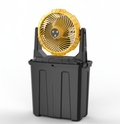 30000mAh Heavy-Duty Outdoor Misting Fan with Giant Water Tank - High-Velocity Rechargeable Camping Fan, 3-Nozzle Cooling Mist, Portable Jobsite Fan & Power Bank
