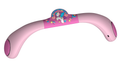 Bladeless Neck Fan for Kids - Portable Rechargeable Hands-Free Wearable Fan, Cute Cartoon Unicorn Rainbow Design with DIY Stickers, Quiet Personalized Cooling Gift for Girls & Toddlers (Sweet Pink)